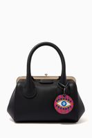 Eye Badge Clip-on in Leather Eye Badge Clip-on in Leather