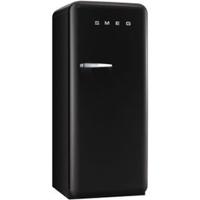 SMEG 248L 50's Retro Style Refrigerator - Black, A++ (FAB28RBL5GA)
