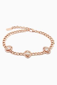Quwa Diamond Bracelet in 18kt Rose Gold