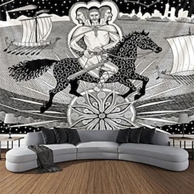 Slavic Mythology Religious Art Hanging Tapestry Wall Art Large Tapestry Mural Decor Photograph Backdrop Blanket Curtain Home Bedroom Living Room Decoration Triglav Three Headed God miniinthebox Slavic Mythology Religious Art Hanging Tapestry Wall Art Large Tapestry Mural Decor Photograph Backdrop Blanket Curtain Home Bedroom Living Room Decoration Triglav Three Headed God miniinthebox