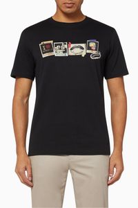 Sasquatch Polaroid Cotton T-Shirt