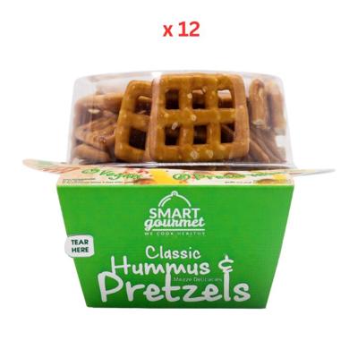Smart Gourmet Classic Hummus and Pretzels, 12X140G