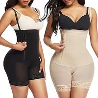 Tummy Control Shapewear for Women Seamless Fajas Bodysuit Open Bust Mid Thigh Body Shaper Shorts miniinthebox - thumbnail