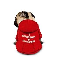 Dog Hoodie With Letter Print Text memes Funny Dog Sweaters for Large Dogs Dog Sweater Solid Soft Brushed Fleece Dog Clothes Dog Hoodie Sweatshirt with Pocket Lightinthebox - thumbnail