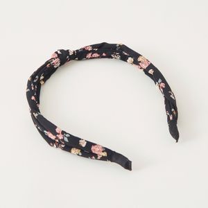 Floral Print Knotted Hairband