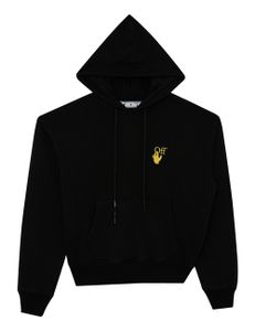 Graphic Print Hoodie - Black