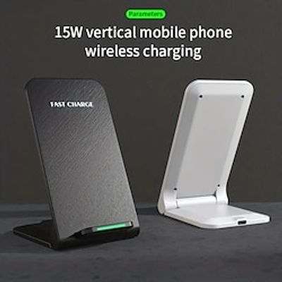Z2 Charge Phone Quickly And Conveniently Fast Wireless Charging Stand Compatible For IPhone 14/13/12/SE 2020/11/XS Max/XR/X/8 Plus Samsung Galaxy S23/S22/S21/S20/S10/S9/ miniinthebox