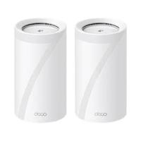 TP-Link Deco BE85 BE19000 Tri-Band Whole Home Mesh WiFi 7 System, White (Pack of 2) (Deco BE85(2-pack)) - thumbnail