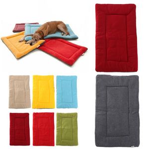 Pet Dog Puppy Cat Mat Warm Soft Pad Cushion Bed