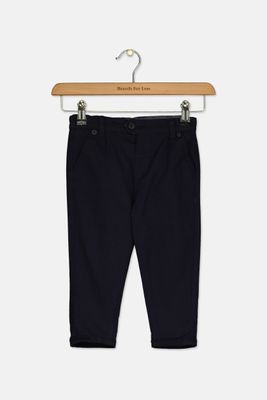 Toddlers Boys Side Pocket Pants  Navy