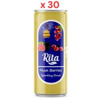 Rita Sparkling Drinks Musk Berry 240 ml x 30 Carton