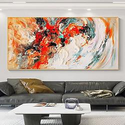Hand painted Original Painting Acrylic Colorful Oil Painting Original Abstract Wall Art Contemporary Painting Canvas Home Wall Decor Lightinthebox