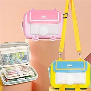 PencilCasePenPouchMarkerBag Waterproof Wear-Resistant Multifunction EVA for School Student Kids Lightinthebox