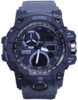 Astro Kids Analog-Digital Black Dial Watch - A20808 Astro Kids Analog-Digital Black Dial Watch - A20808
