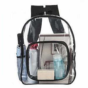 Clear Transparent Backpack See Through Backpacks Transparent Clear Large Bookbag for School Work Stadium Security Lightinthebox