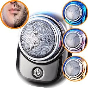 2023 Mini Electric Travel Shaver for Men Pocket Size Washable Electric Razor Mens Rechargeable Portable Cordless Shaving Beard Lightinthebox