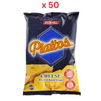 Jack N Jill Piattos Potato Crisps Cheese 85G Pack of 50