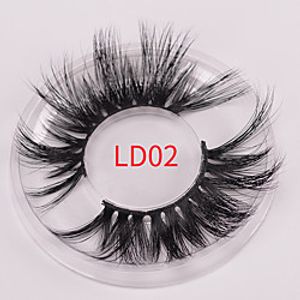Mink False Eyelashes 25mm Lengthened Mink Hair False Eyelashes 5D Multi-layer Exaggerated Stereoscopic Eyelashes Lightinthebox