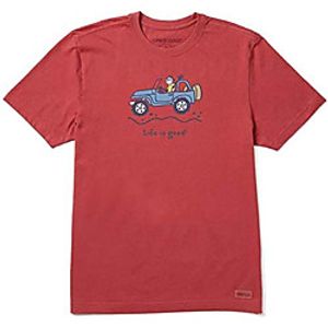 Men's Unisex Tees T shirt Hot Stamping Graphic Prints Car Plus Size Print Short Sleeve Casual Tops 100% Cotton Basic Designer Big and Tall Red miniinthebox