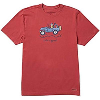 Men's Unisex Tees T shirt Hot Stamping Graphic Prints Car Plus Size Print Short Sleeve Casual Tops 100% Cotton Basic Designer Big and Tall Red miniinthebox