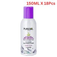 Puresel Spray Hand Sanitizer Lavender 150ML (Pack of 18)