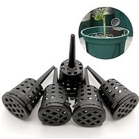 10pcs Fertilizer Baskets with Lid Portable Plastic Fertilizer Box Bonsai Fertilizer Container Fertilizer box Cover Nursery Pots miniinthebox - thumbnail