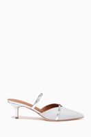 Frankie 45 Mules in Croc-embossed Leather Frankie 45 Mules in Croc-embossed Leather