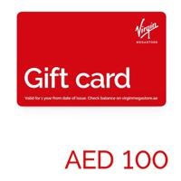 Virgin Megastore Gift Card - 100 AED