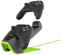 Bionik Power Stand for Xbox Series X Grey/Green - thumbnail