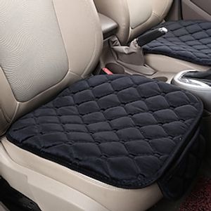 Car Seat Cushion Car Pad Cover Non-Slip Rubber Bottom with Storage Pouch,Premium Comfort Memory Foam,Driver Seat Back Cushion Fit Most Car,Truck,SUV or Van miniinthebox
