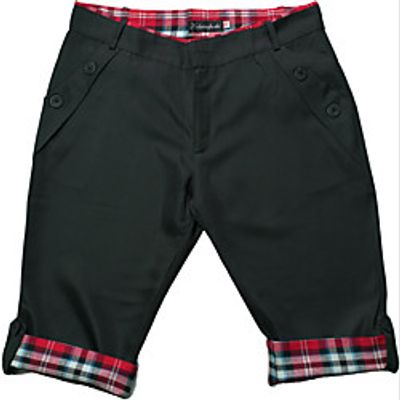 Men's Basic Shorts Bermuda shorts Pants Solid Colored Knee Length Black Khaki Dark Gray Gray miniinthebox
