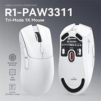 Attack Shark R1 18000dpi Wireless Mouse 1000Hz Tri-mode Connection PAW3311Macro Gaming Mouse Lightinthebox