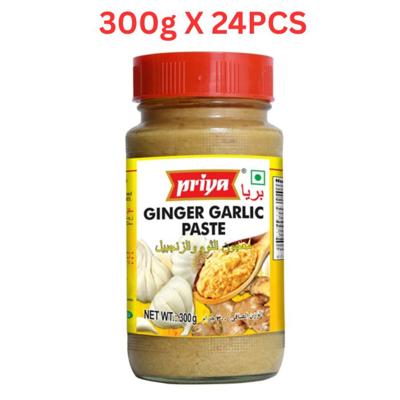 Priya Ginger Garlic Paste 300g Pack of 24