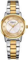 Ecstacy Women's Analog Gold Dial Watch - E20503-TBTCM