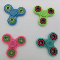 Luminous Tri-Spinner Fidget Hand Spinner For Rotation Hybrid Eramic Bearing Anti Stress Toys