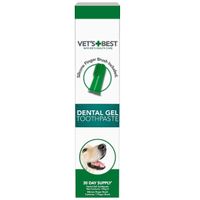 Vets Best Dental Gel 100G With Silicone Finger Brush - thumbnail