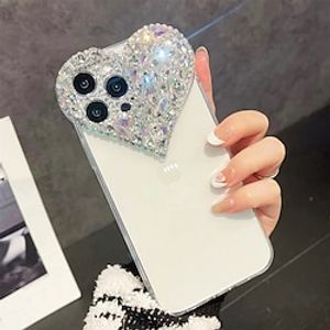 Phone Case For Apple Classic Series iPhone 14 Pro Max 14 Plus 13 12 11 Pro Max Mini X XR XS Bumper Frame Full Body Protective Dustproof Crystal Diamond TPU Lightinthebox