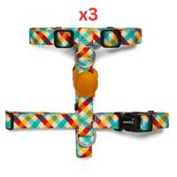 Zee Dog Phantom H-Harness Small (Pack Of 3)
