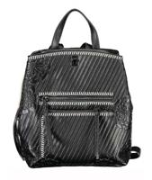 Desigual Black Polyethylene Backpack - DE-24457