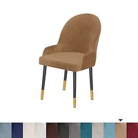 Spandex Dining Chair Cover Farmhouse Stretch Chair Seat Slipcover Washable Cover Kitchen Protector for Dining Room Wedding Ceremony Durable Lightinthebox - thumbnail