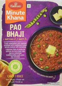 Haldirams Minute Khana Amchi Pao Bhaji 300gm