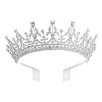 Luxury Queen's Crown Wedding Banquet Party Pan Hair Crown Water Diamond Hair Accessories Bride Crown Headband Lightinthebox