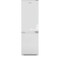 Ariston Built In Refrigerator 275Liters, 2 Doors Fridge LED Interior Light, 7 Segments Electronic Control, White - BCB7030DEX