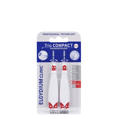 Elgydium Clinic Trio Compact Large Interdental Brushes x6