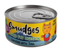 Smudges Adult Cat Chicken Flakes Tuna In Soft Jelly 80G