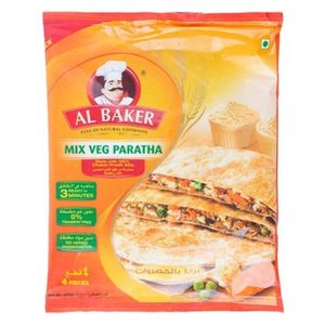 Al Baker Paratha Mix Vegetable 400g (6291003170041)