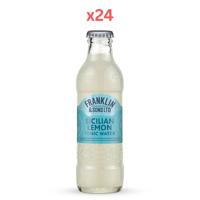 Franklin And Sons Sicilian Lemon Tonic Water 200Ml (Pack of 24)