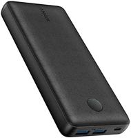 Anker 20000 mAh Power Core Essential, Power Bank, Portable Charger, Black - ANKER2000 (UAE Delivery Only)