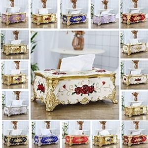 Tissue Box Storage Boxes Desk Organiser Tissue Paper Napkin Holder Hanging Toilet Paper Holder Tissue Box Lightinthebox
