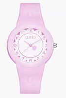 Astro Kids Japan PC21 Movement Watch, Analog Display and Polyurethane Strap - A23809-PPVW, Purple